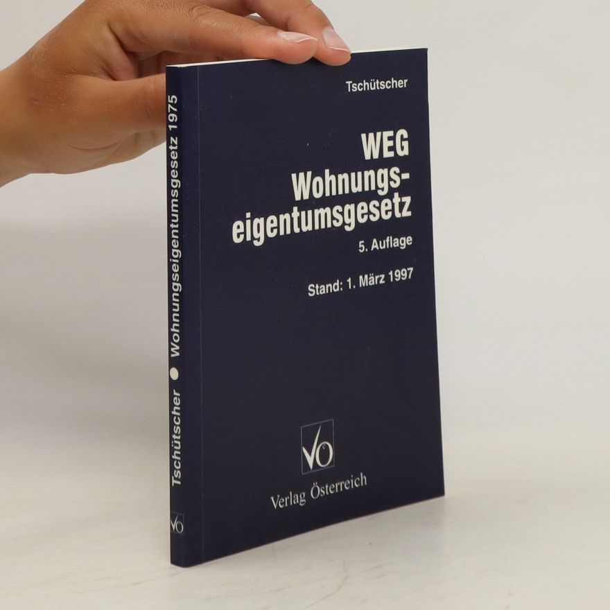Joachim Tschütscher Wohnungseigentumsgesetz