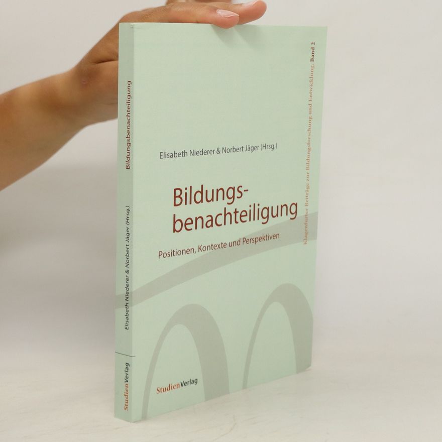 Elisabeth Niederer Bildungsbenachteiligung