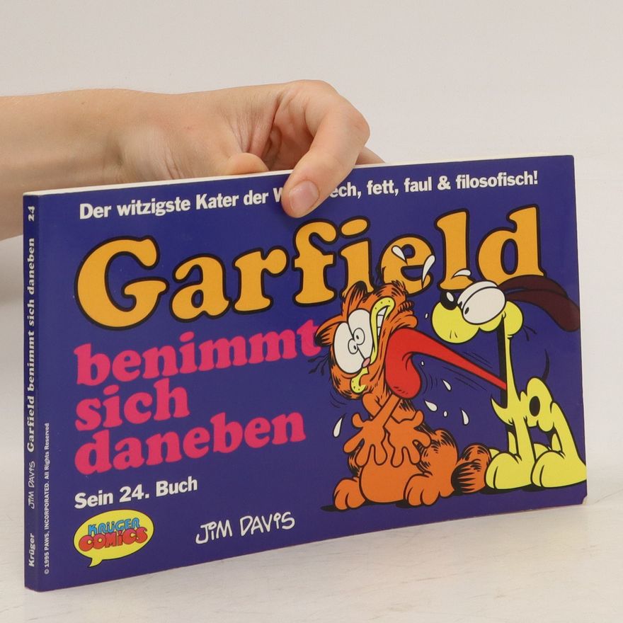 Jim Davis Garfield benimmt sich daneben