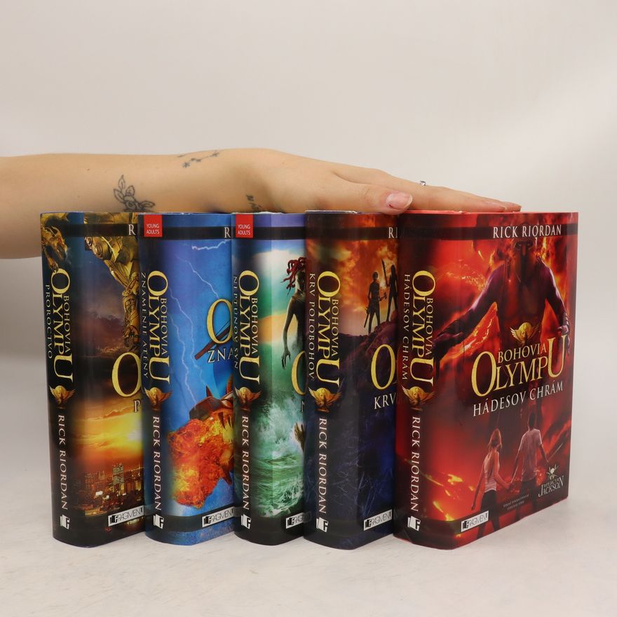 Rick Riordan Bohovia Olympu 1-5. díl