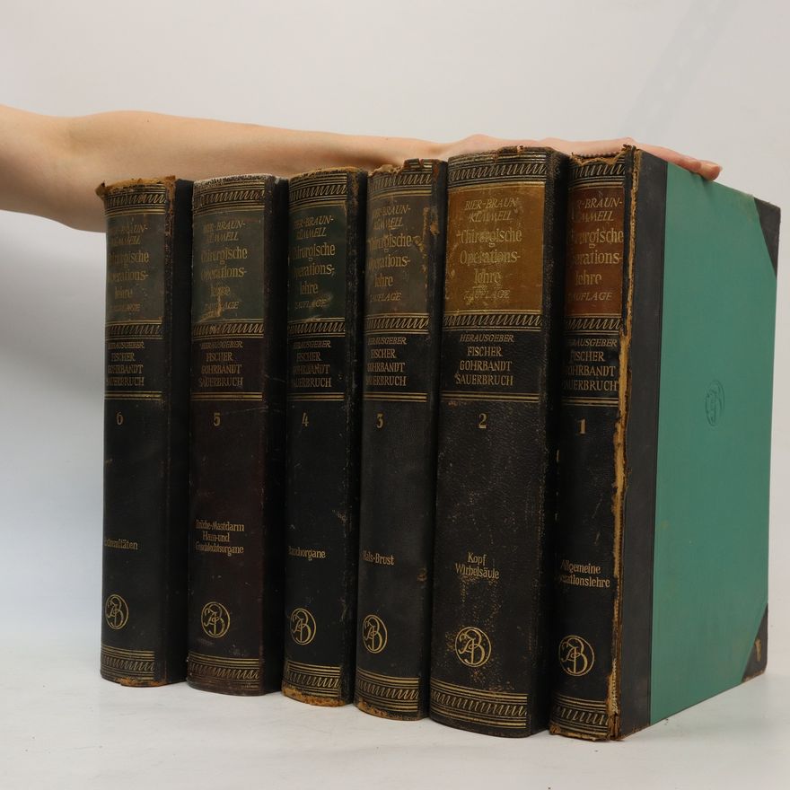 Autorenkollektiv Chirurgische Operationlehre 1-6