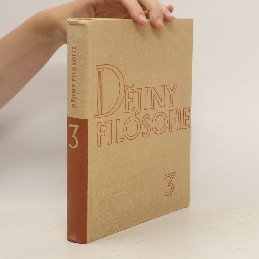 Autorenkollektiv Dějiny filosofie 3