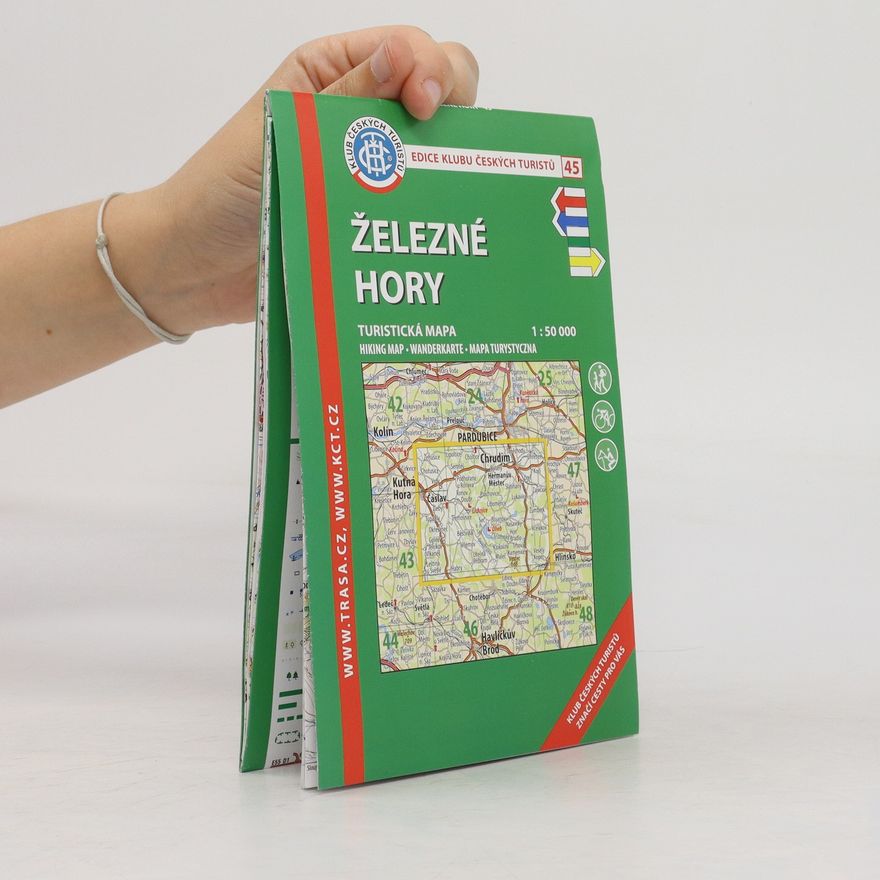 Kolektiv autorů Železné hory. Turistická mapa 1:50 000