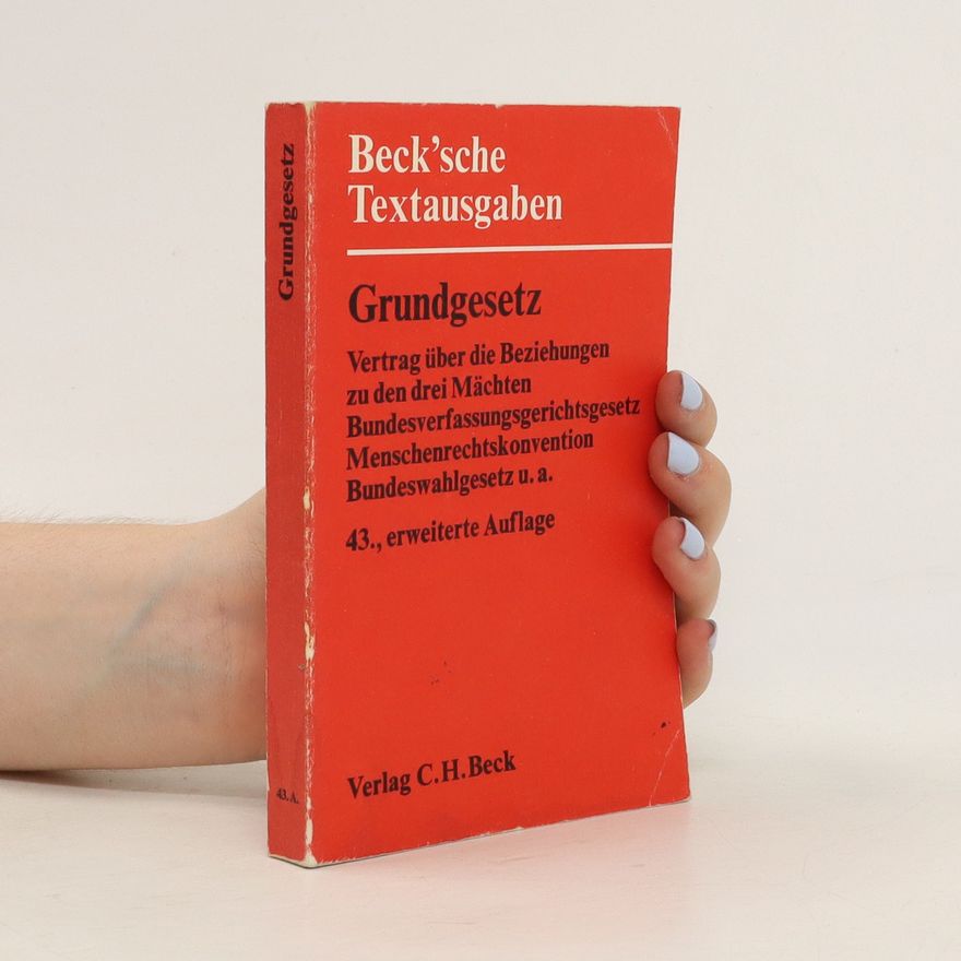 Kolektiv autorů Grundgesetz für die Bundesrepublik Deutschland