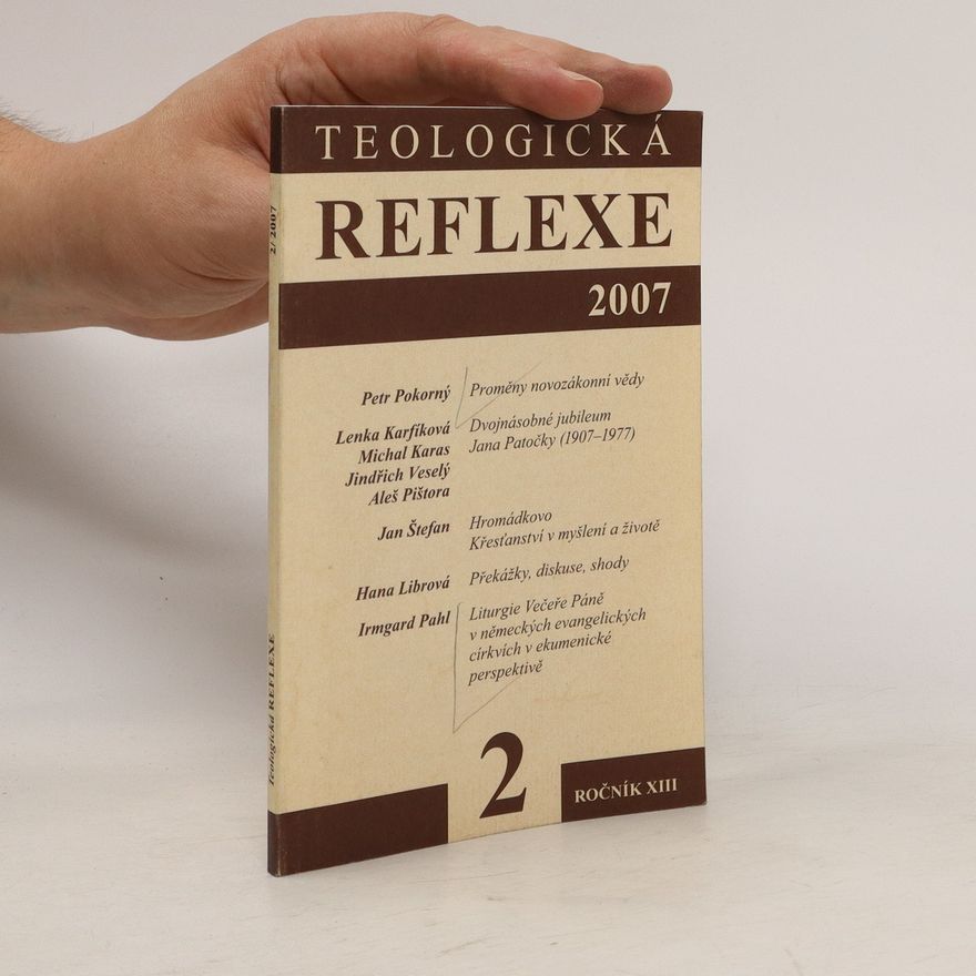 Kolektiv autorů Teologická reflexe 2/2007