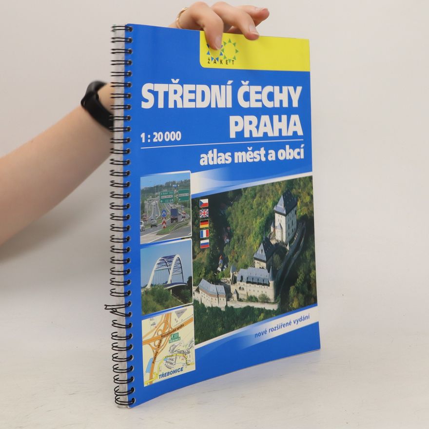 Žaket (vydavatelství) Střední Čechy, Praha atlas měst a obcí 1:20 000