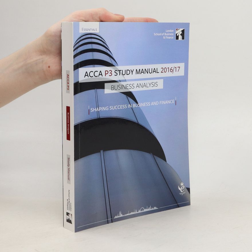 Kolektiv autorů ACCA P3 Study Manual 2016/17
