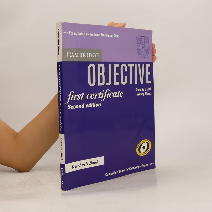 Various authors Objective First Certificate Teacher's Book