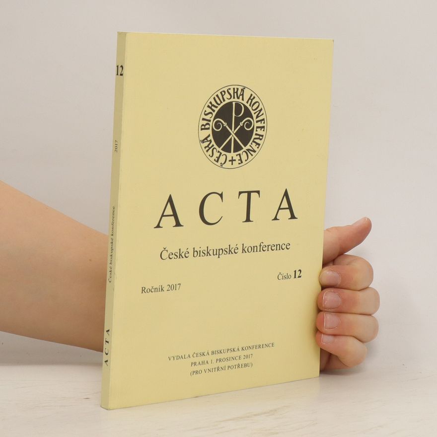 Autorenkollektiv Acta české biskupské konference