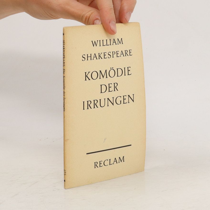 William Shakespeare Komödie der irrungen