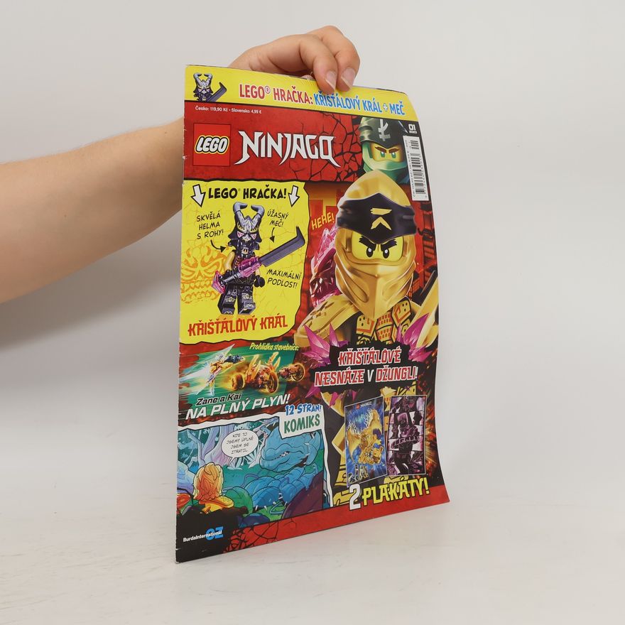 Kolektiv autorů Lego Ninjago. Křišťálové nesnáze v džungli