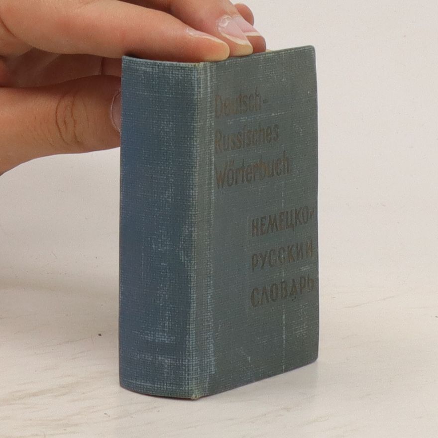 O. D. Lipschitz Deutsch-Russisches Taschen-Wörterbuch