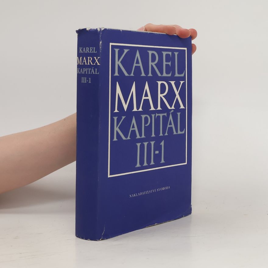 Karl Marx Kapitál III - 1