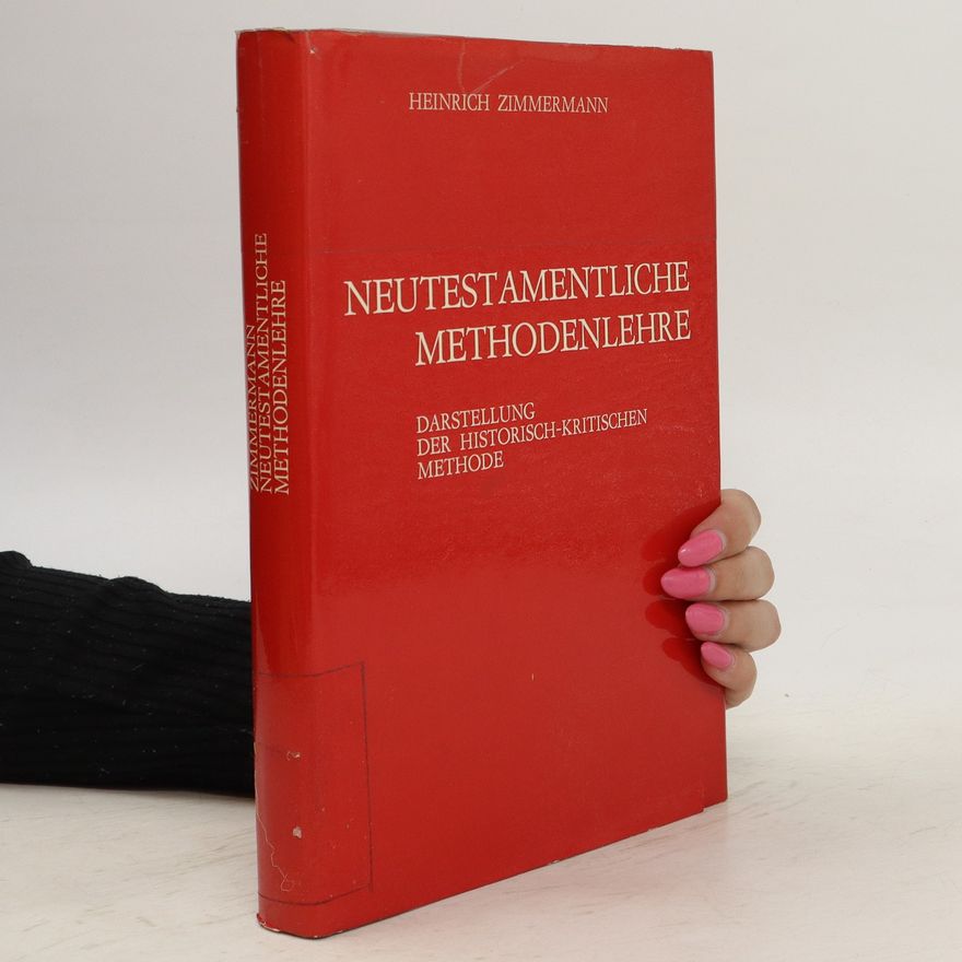 Heinrich Zimmermann Neutestamentliche Methodenlehre