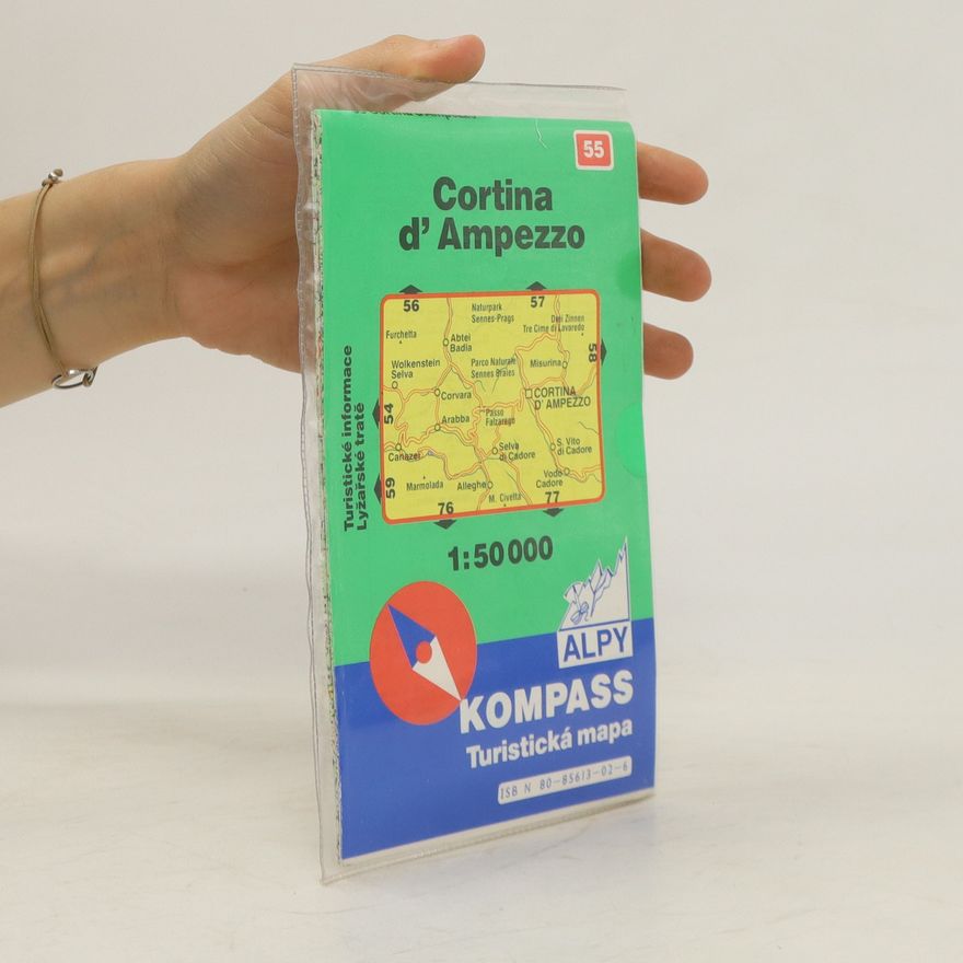 Kolektiv autorů Cortina d'Ampezzo 1 : 50 000