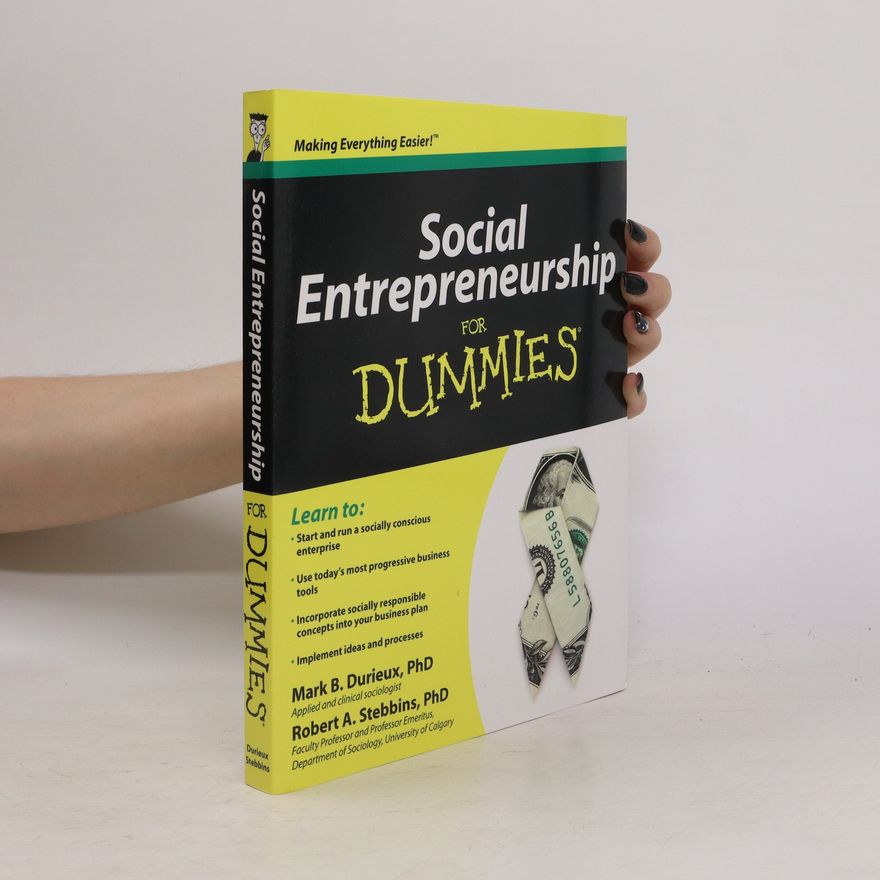 Robert A. Stebbins Social entrepreneurship for dummies