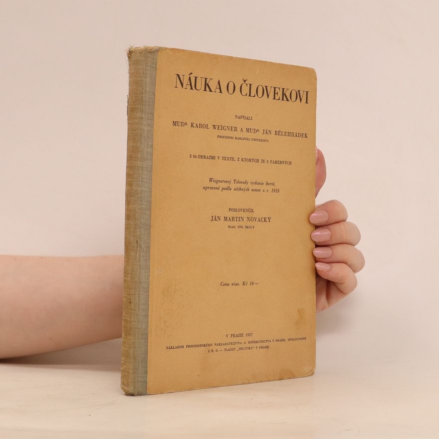 Karol Weigner Náuka o človekovi