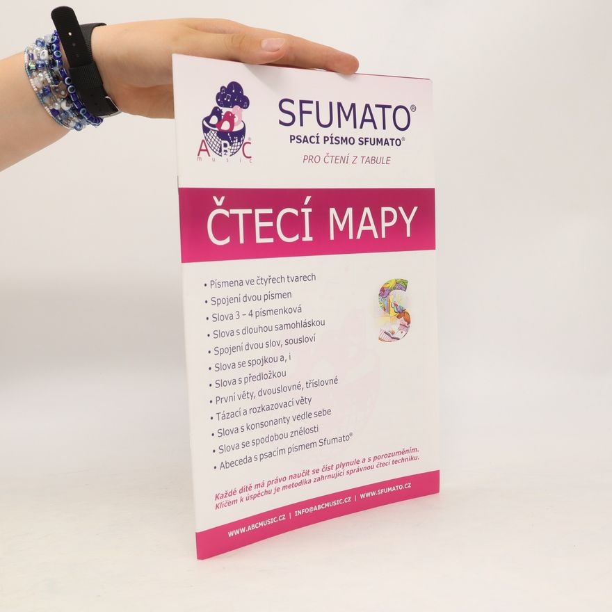 Marie Navrátilová Čtecí mapy. Psací písmo Sfumato