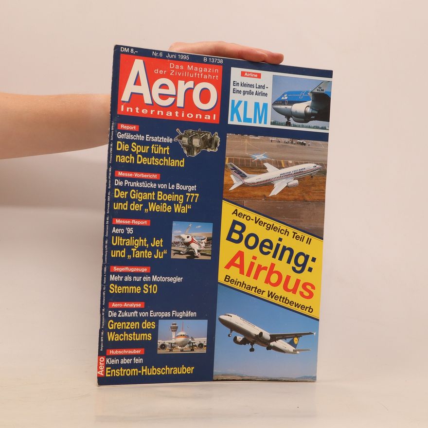 Autores varios Das Magazin der Zivilluftfahrt. Aero international 6/1995