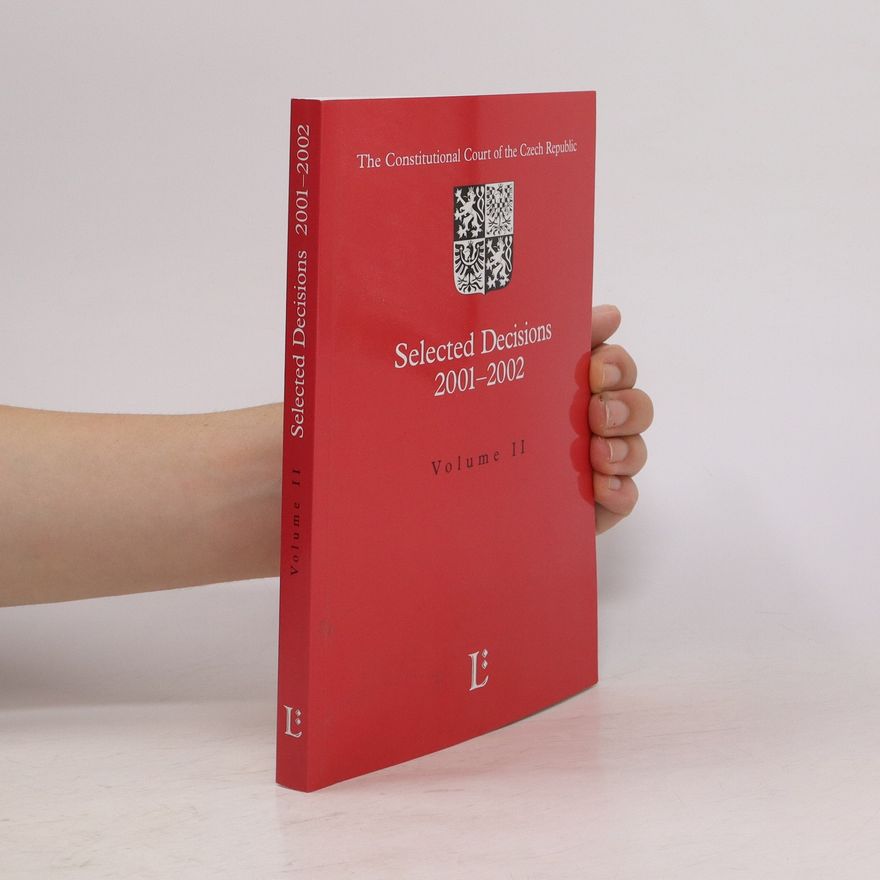 Kolektiv autorů Selected Decisions 2001-2002. Volume II