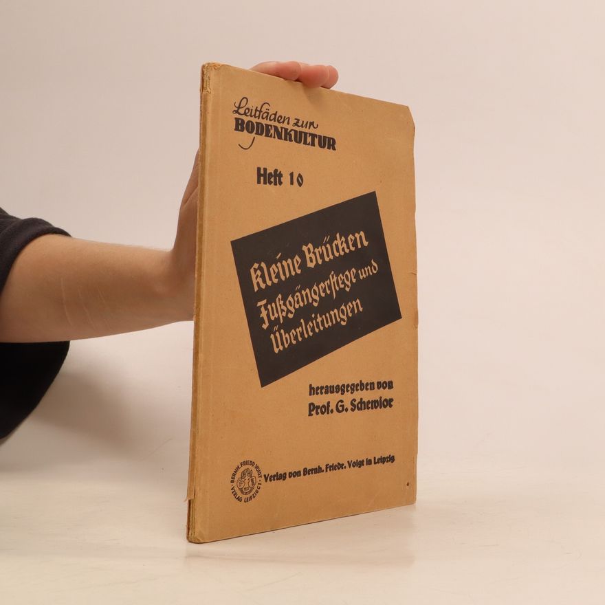 G. Schewior Kleine Brücken, Fussgängerstege und Überleitungen mit hölzernem und eisernem Tragwerk, sowie Überlaufmulden 10