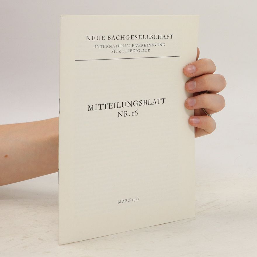Autorenkollektiv Mitteilungsblatt 16/1985