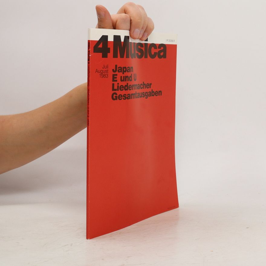 Autorenkollektiv 4 Musica. Japan E Und U Liedermacher Gesamtausgaben. Juli-August 1983