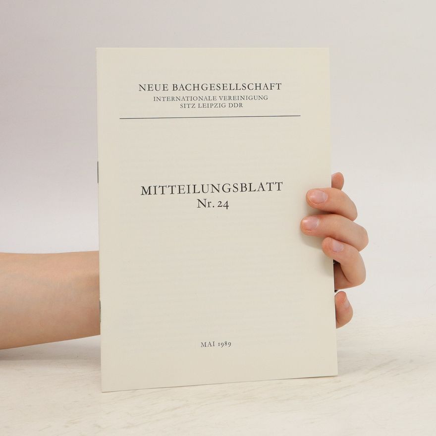 Autorenkollektiv Mitteilungsblatt 24/1989