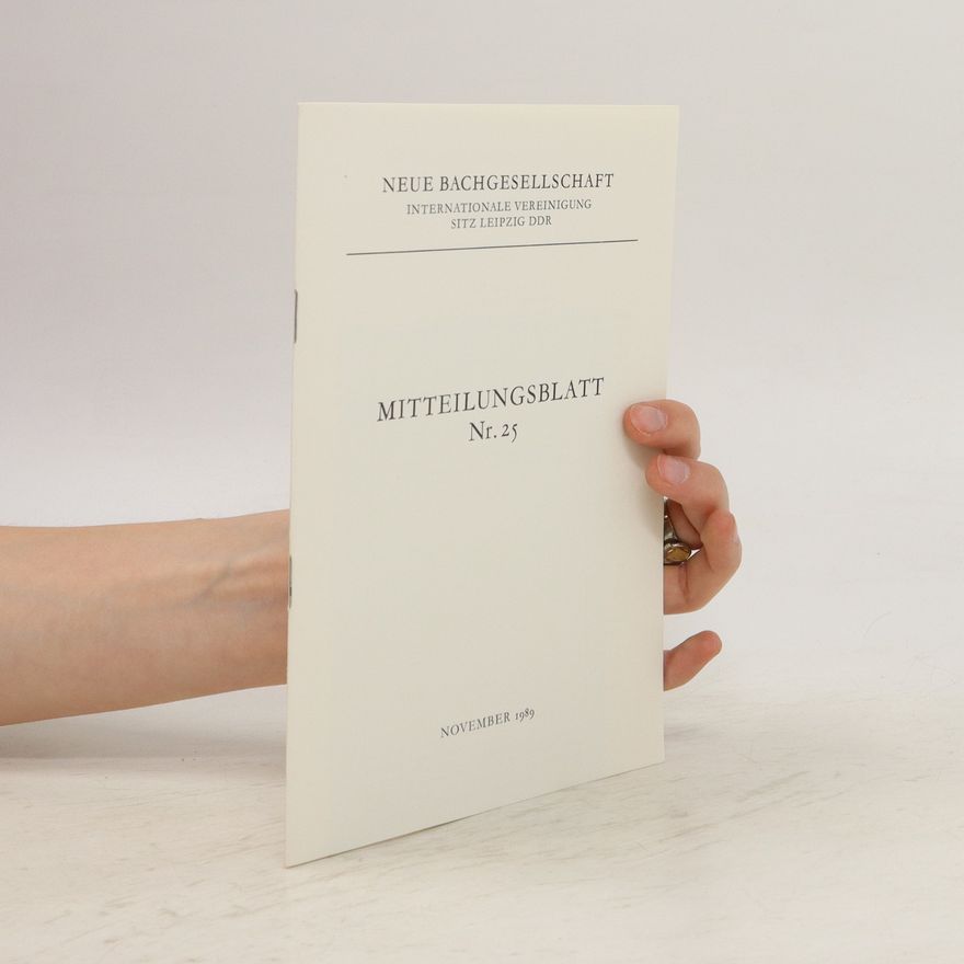 Autorenkollektiv Mitteilungsblatt 25/1989