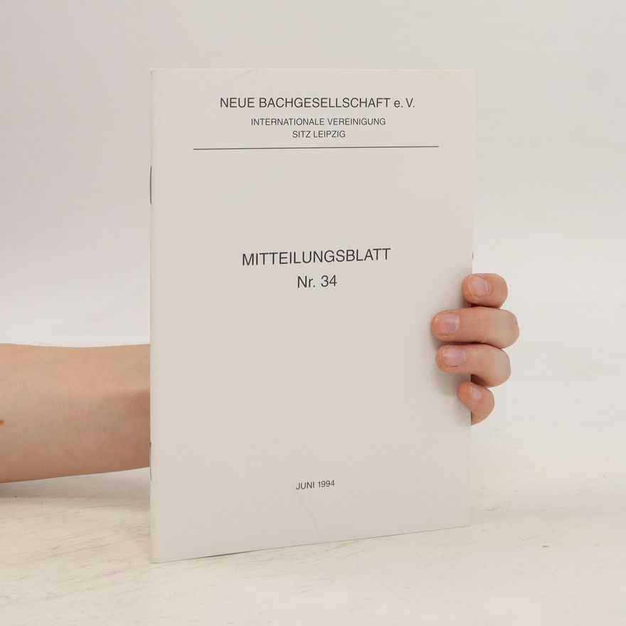 Autorenkollektiv Mitteilungsblatt 34/1994