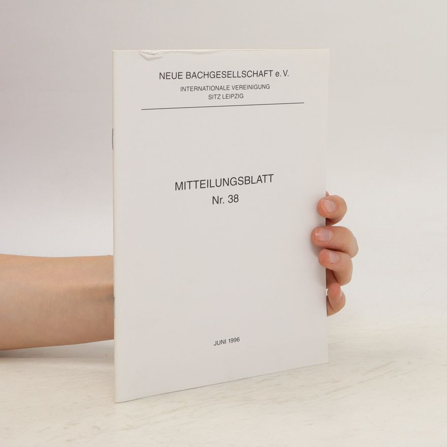 Autorenkollektiv Mitteilungsblatt 38/1996