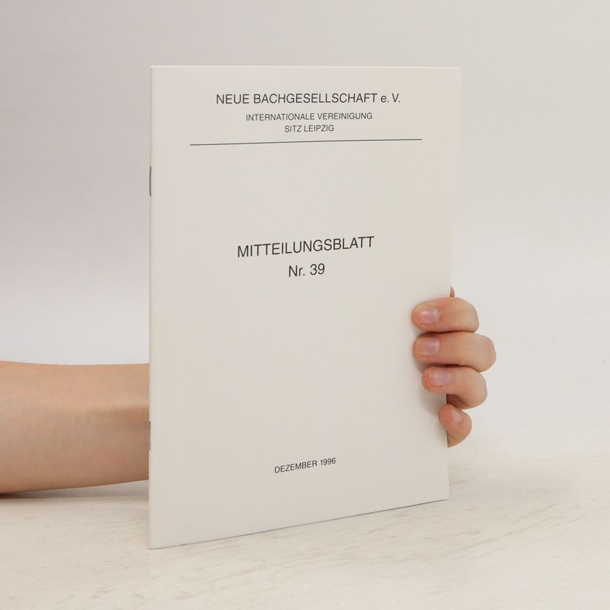 Autorenkollektiv Mitteilungsblatt 39/1996