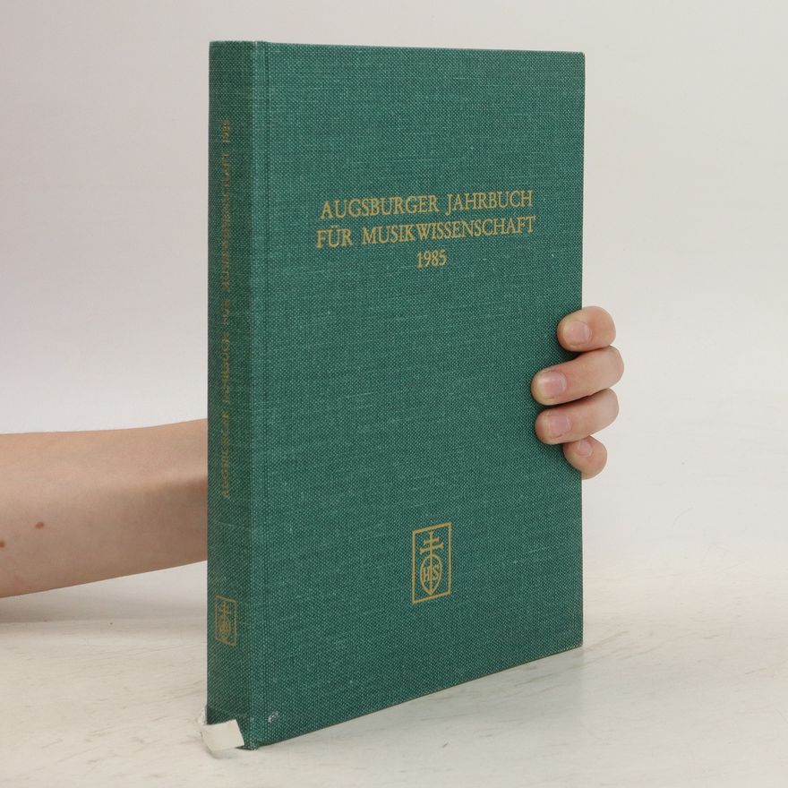 Franz Krautwurst Augsburger Jahrbuch für Musikwissenschaft