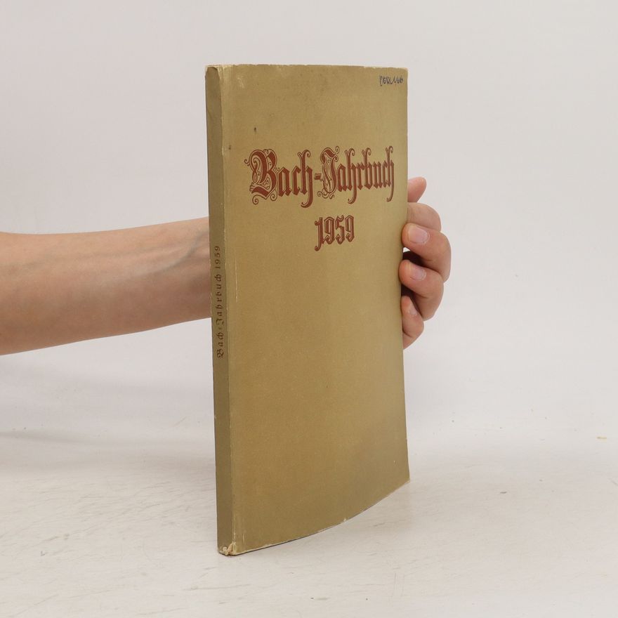 Autorenkollektiv Bach-Jahrbuch 1959