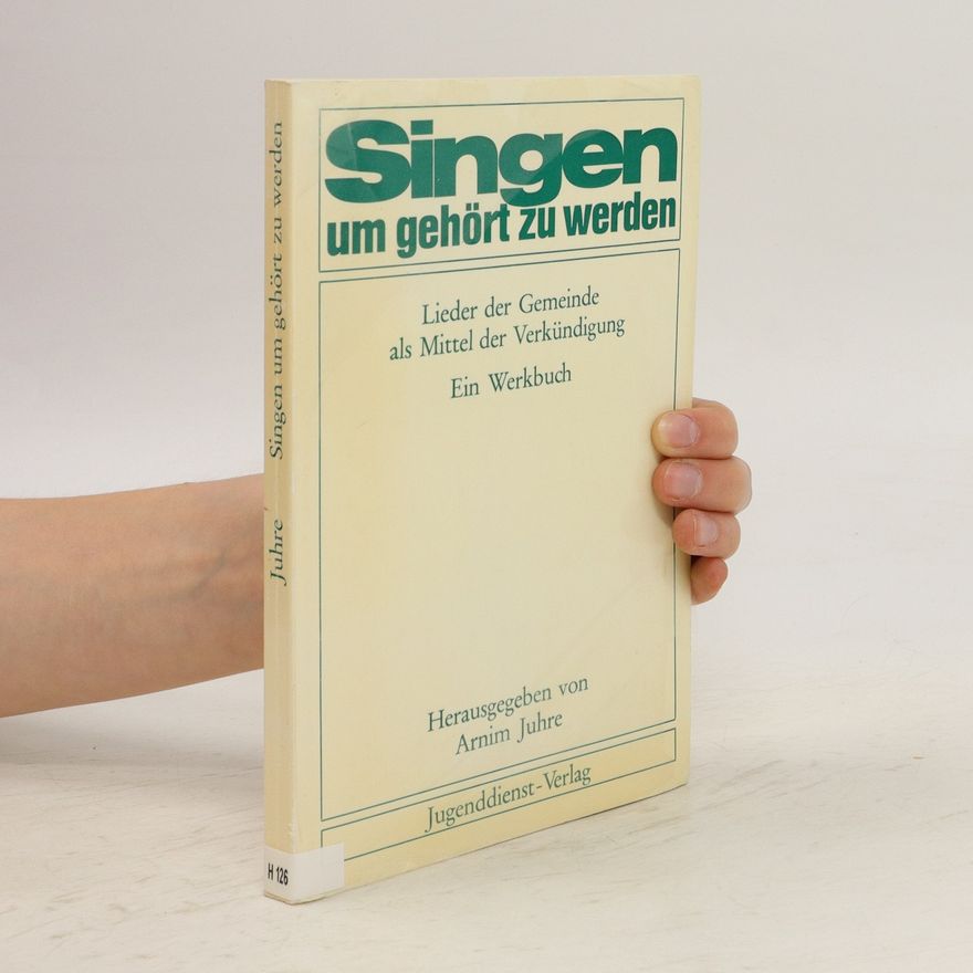 Arnim Juhre Singen um gehört zu werden