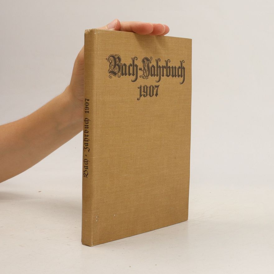 Autorenkollektiv Bach-Jahrbuch 1907