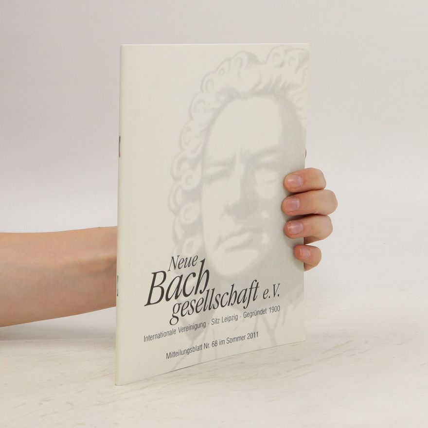 AA.VV. Neue Bach gesellschaft 68/2011