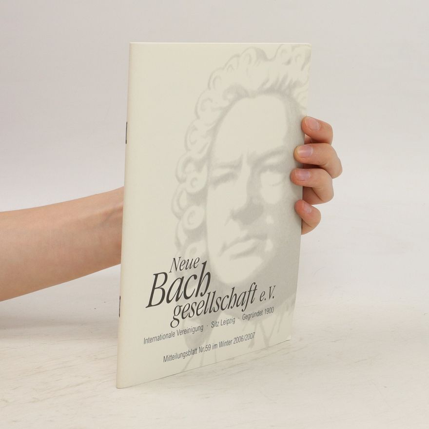 Autorenkollektiv Neue Bach gesellschaft