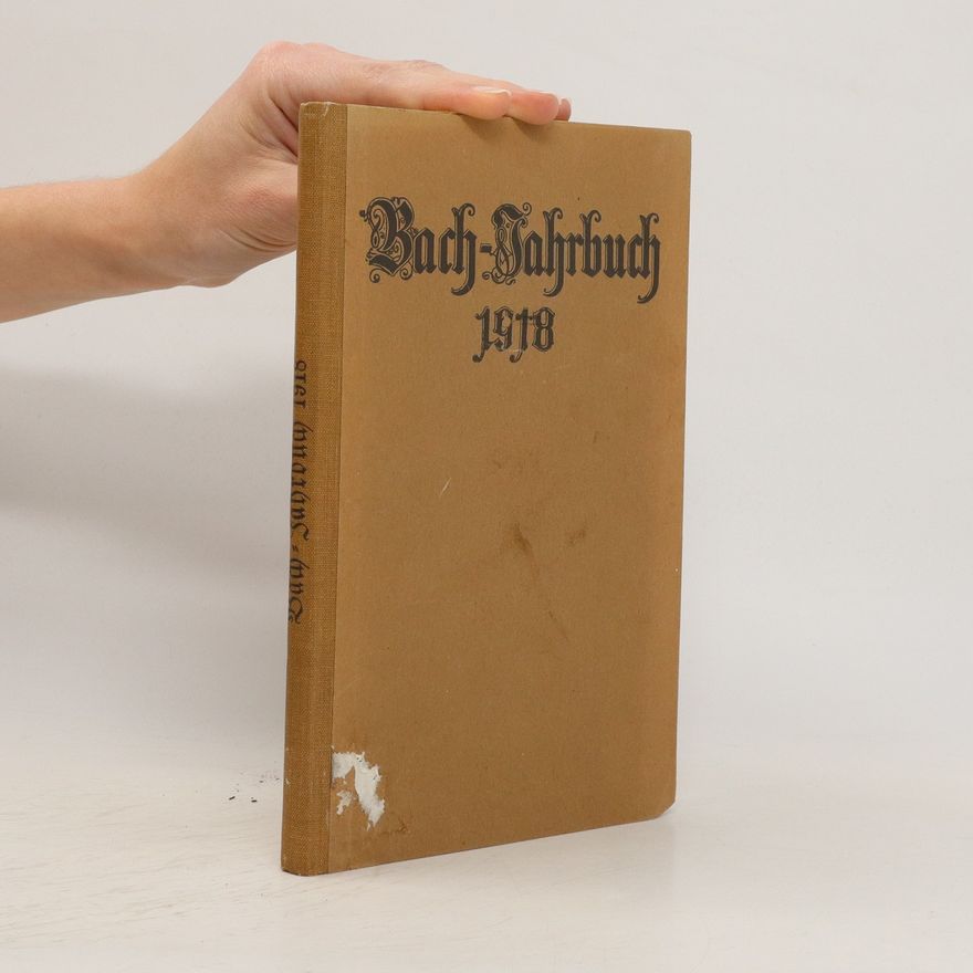 Kolektiv autorů Bach - Jahrbuch 1918