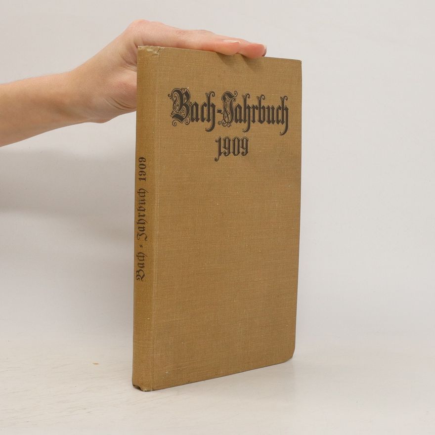 Arnold Schering Bach-Jahrbuch 1909