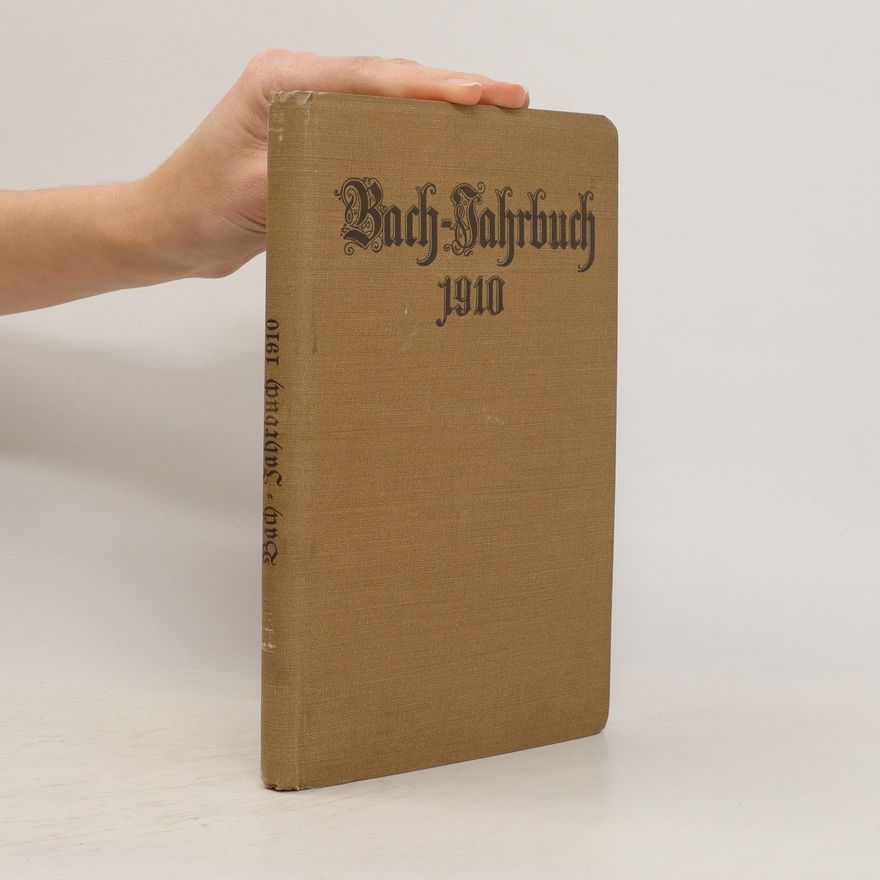 AA.VV. Bach-Jahrbuch 1910