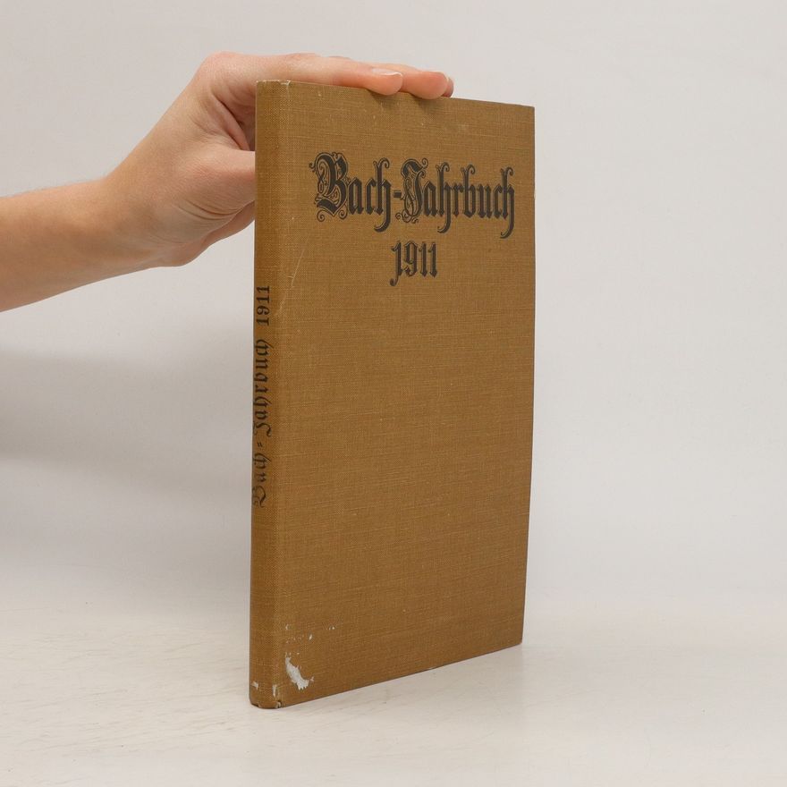 Autorenkollektiv Bach-Jahrbuch 1911