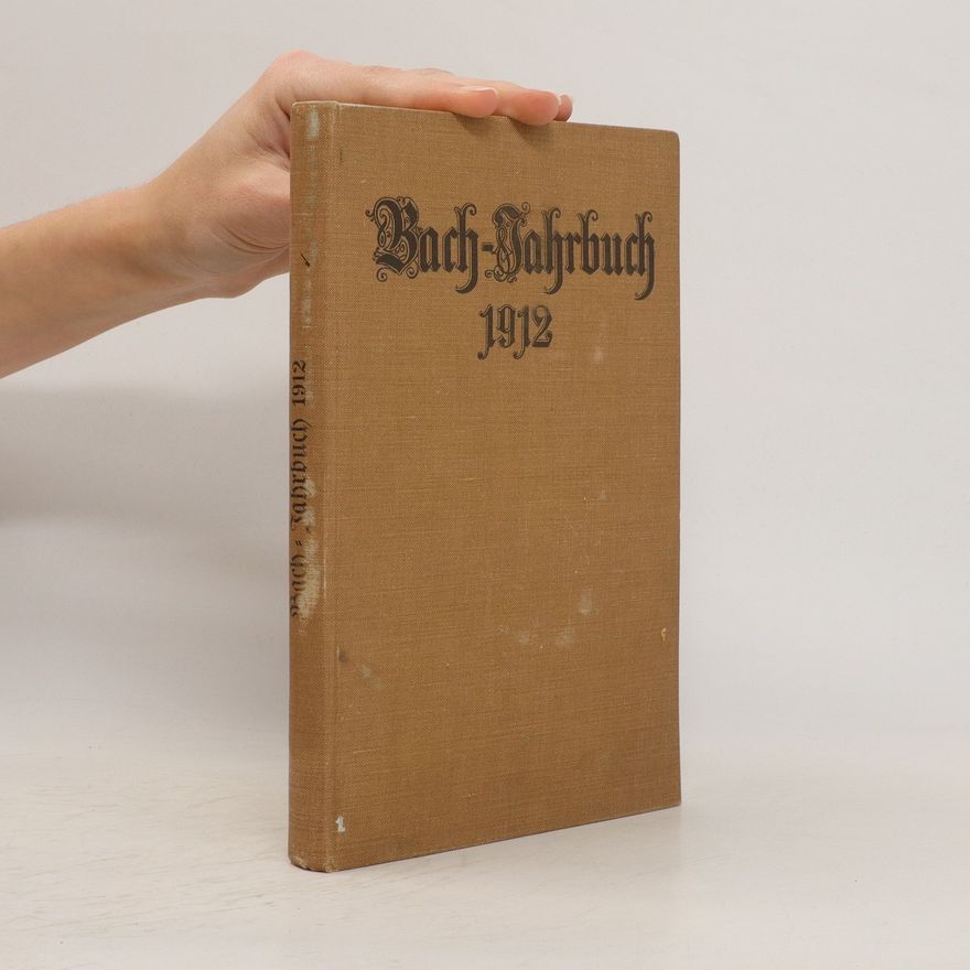 AA.VV. Bach-Jahrbuch 1912
