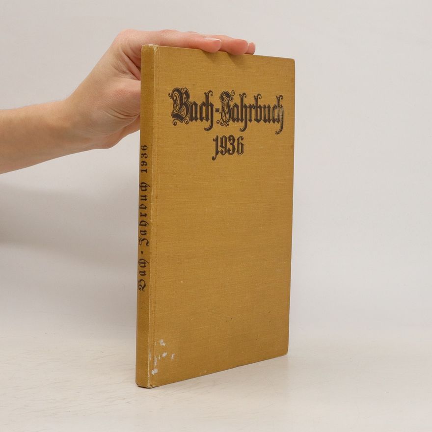 AA.VV. Bach-Jahrbuch 1936