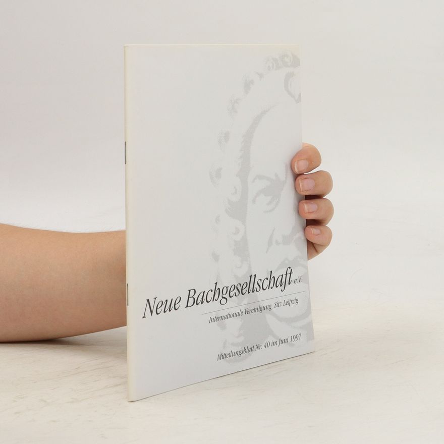 Autorenkollektiv Neue Bachgesellschaft