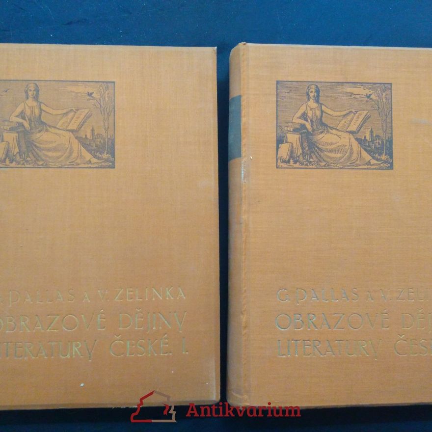 Vojtěch Zelinka Obrazové dějiny literatury české I.+II. díl