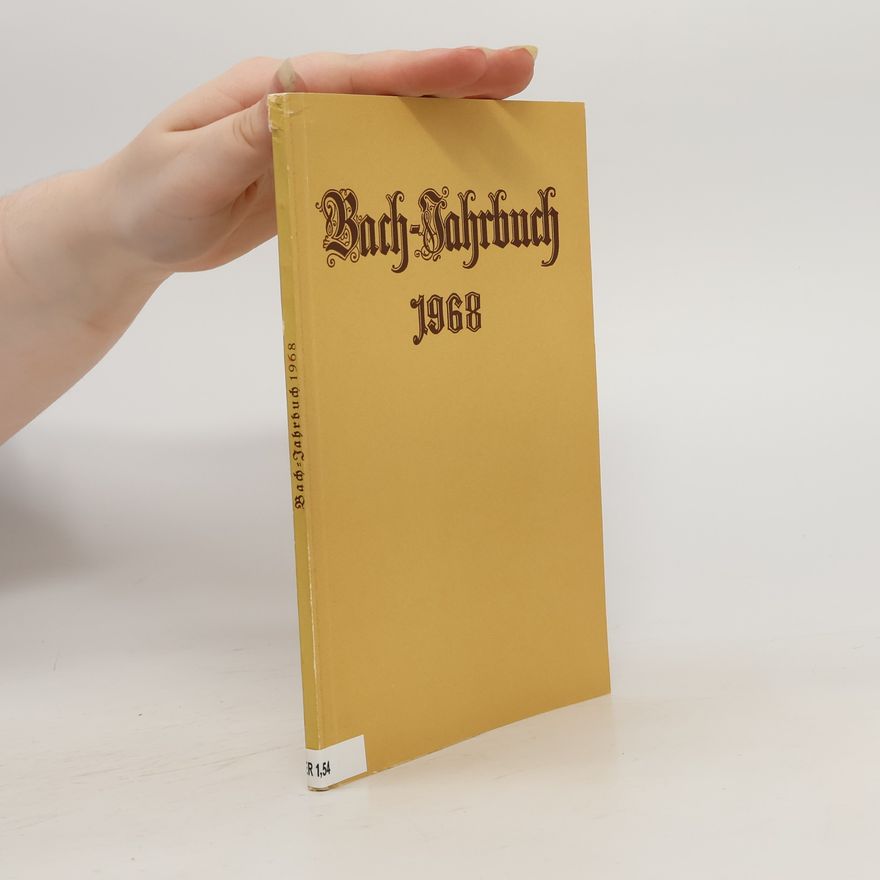 AA.VV. Bach-Jahrbuch 1968