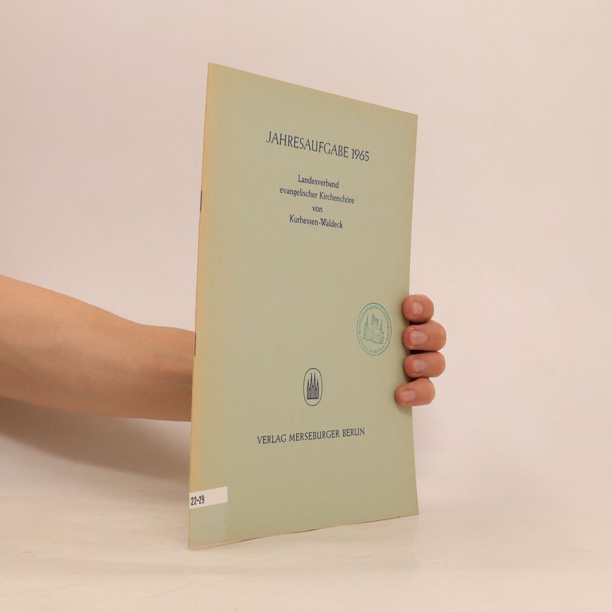 Kolektiv autorů Jahresaufgabe 1965