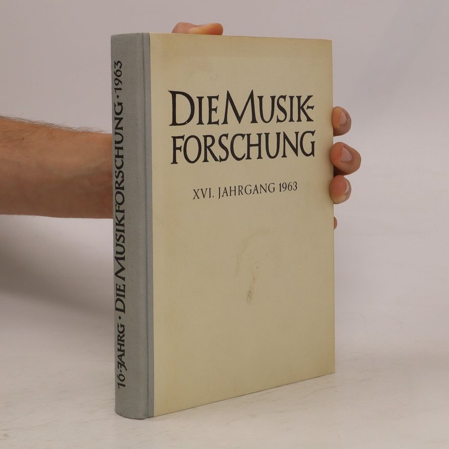 Autorenkollektiv Die Musikforschung 1963