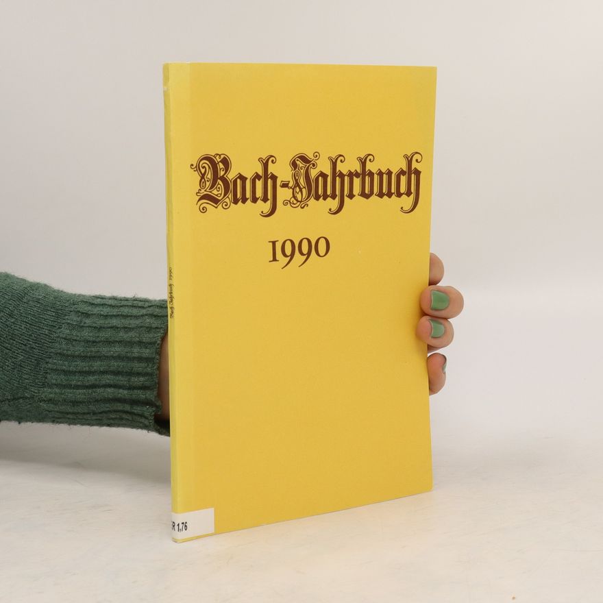 Hans-Joachim Schulze Bach-Jahrbuch 1990